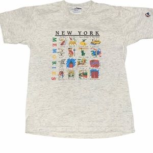 RARE 90s Kids NYC Tee including Twin Towers